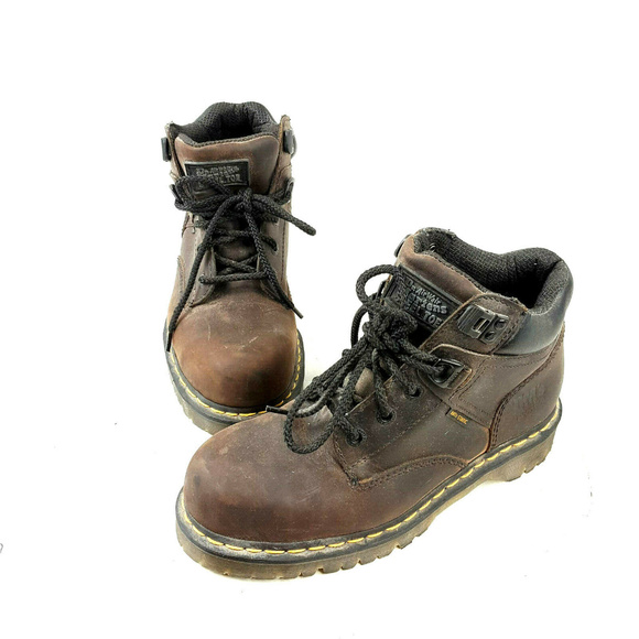doc martens airwair steel toe boots